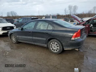 2003 Volvo S60 2.4L with VIN YV1RS61T632284394, listed as a Copart auction lot 89223865 with 204,425 mi miles and Salvage Title. Bid and sale history available at carsss.com. Image 2.