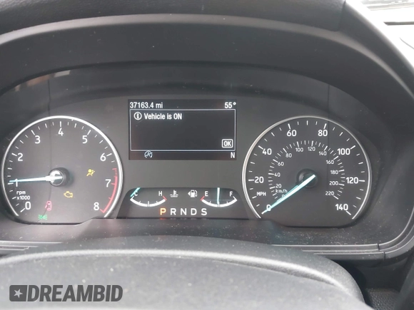 2020 Ford EcoSport SE with VIN MAJ3S2GE0LC322232, listed as a IAAI auction lot 41727787 with 37,163 mi miles. Bid and sale history available at carsss.com. Image 7.