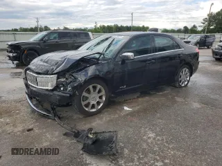 2008 Lincoln MKZ with VIN 3LNHM26T68R635199, listed as a Copart auction lot 56189525 with 200,993 mi miles and Salvage title. Bid and sale history available at DreamBid. Image 1.