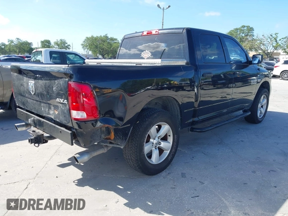 2014 Ram 1500 Express with VIN 1C6RR7KT3ES268492, listed as a IAAI auction lot 41970401 with 137,268 mi miles. Bid and sale history available at carsss.com. Image 4.