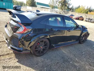 2019 Honda Civic Type R Touring with VIN SHHFK8G7XKU200389, listed as a Copart auction lot 73698754 with 47,781 mi miles and Salvage Title. Bid and sale history available at carsss.com. Image 3.