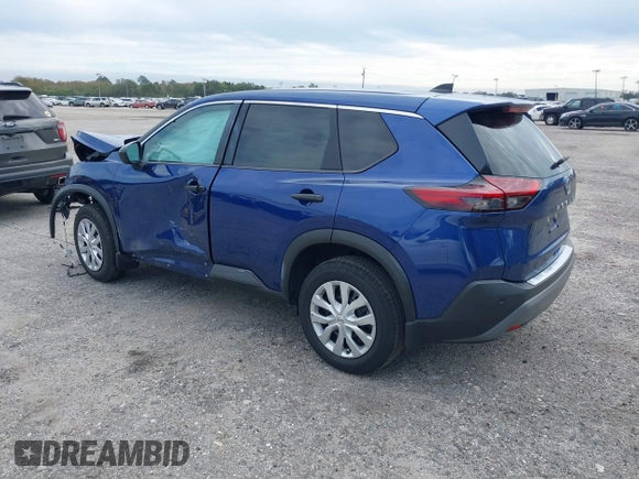2023 Nissan Rogue S with VIN 5N1BT3AA2PC877568, listed as a IAAI auction lot 41340806 with 11,552 mi miles. Bid and sale history available at carsss.com. Image 3.