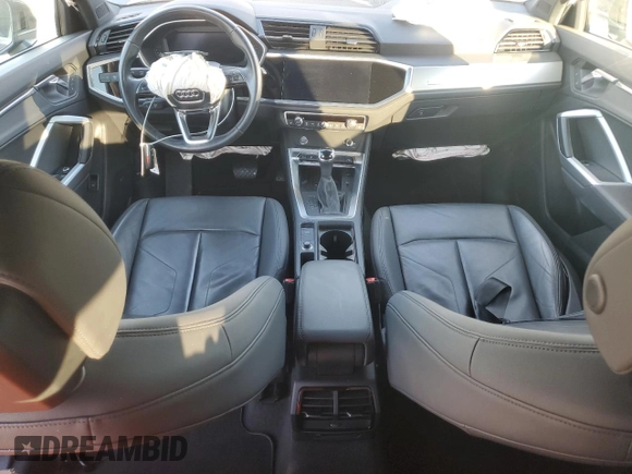 2019 Audi Q3 S line Premium Plus with VIN WA1EECF36K1085069, listed as a Copart auction lot 44948585 with 63,008 mi miles and Non Repairable. Bid and sale history available at carsss.com. Image 8.