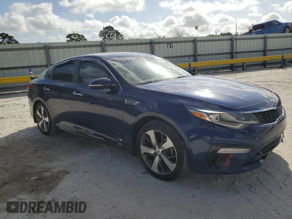2019 Kia Optima S with VIN 5XXGT4L33KG367625, listed as a Copart auction lot 45300675 with 65,036 mi miles and Salvage Title. Bid and sale history available at carsss.com. Image 4.