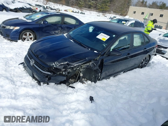 2024 Volkswagen Jetta Sport with VIN 3VWBM7BU4RM036559, listed as a IAAI auction lot 41513841 with 19,628 mi miles and . Bid and sale history available at DreamBid. Image 18.