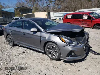 2018 Hyundai Sonata Hybrid Limited with VIN KMHE34L30JA087349, listed as a Copart auction lot 50045715 with 80,566 mi miles and Salvage Title. Bid and sale history available at carsss.com. Image 4.
