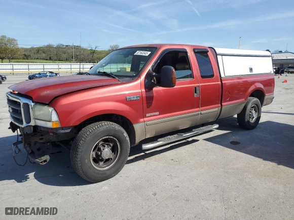 2003 Ford Super Duty F-250 XL with VIN 1FTNX20P33EC51516, listed as a Copart auction lot 52163345 with 283,665 mi miles and Salvage Title. Bid and sale history available at carsss.com. Image 1.