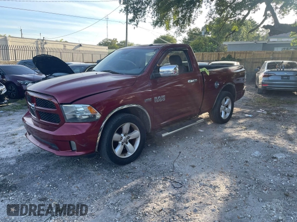 2013 Ram 1500 Express with VIN 3C6JR6AT2DG536530, listed as a IAAI auction lot 42196852 with 98,174 mi miles and . Bid and sale history available at DreamBid. Image 2.