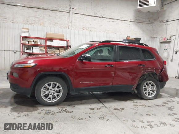 2016 Jeep Cherokee Sport with VIN 1C4PJMAB3GW219139, listed as a IAAI auction lot 42373717 with 70,393 mi miles and . Bid and sale history available at DreamBid. Image 14.