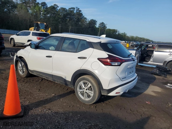 2023 Nissan Kicks S with VIN 3N1CP5BV7PL496008, listed as a Copart auction lot 50329065 with 0 mi miles and Clean Title. Bid and sale history available at carsss.com. Image 2.