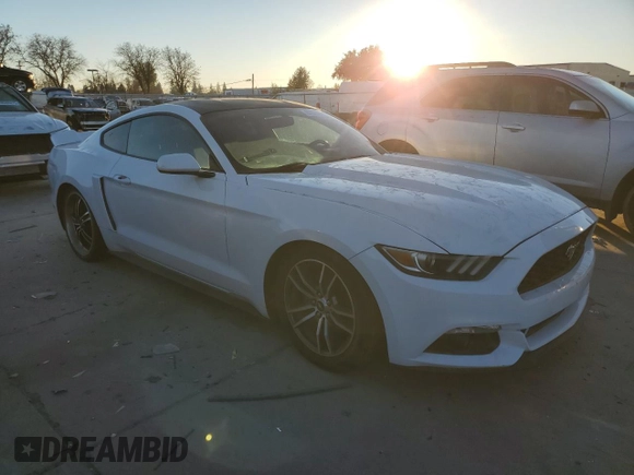 2016 Ford Mustang EcoBoost with VIN 1FA6P8TH9G5279778, listed as a Copart auction lot 87975985 with Not Provided miles and Clean Title. Bid and sale history available at carsss.com. Image 4.