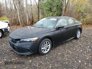 2024 Honda Civic Sedan EX with VIN 2HGFE2F3XRH115482, listed as a Copart auction lot 78528374 with 29,914 mi miles and Salvage Title. Bid and sale history available at carsss.com. Image 1.