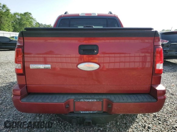 2007 Ford Explorer Sport Trac Limited with VIN 1FMEU33897UB34100, listed as a Copart auction lot 56944685 with 147,735 mi miles and Salvage title. Bid and sale history available at DreamBid. Image 6.