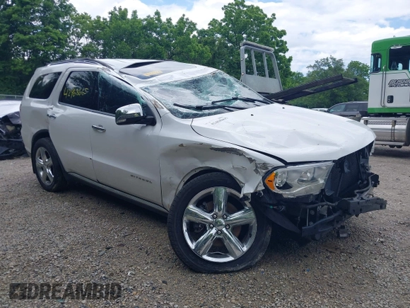 2013 Dodge Durango Citadel with VIN 1C4RDJEGXDC559700, listed as a IAAI auction lot 42468665 with 138,967 mi miles and . Bid and sale history available at DreamBid. Image 1.