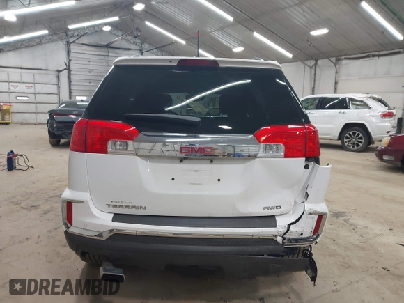 2017 GMC Terrain SLE with VIN 2GKFLTEK1H6244230, listed as a IAAI auction lot 42021653 with 58,694 mi miles. Bid and sale history available at carsss.com. Image 16.
