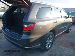 2015 Dodge Durango Limited with VIN 1C4RDHDG1FC800928, listed as a IAAI auction lot 41006287 with 48,008 mi miles and . Bid and sale history available at carsss.com. Image 4.