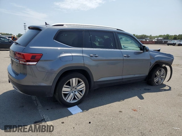 2019 Volkswagen Atlas SE with VIN 1V2UR2CA7KC525094, listed as a Copart auction lot 63902245 with 75,588 mi miles and Salvage title. Bid and sale history available at DreamBid. Image 3.