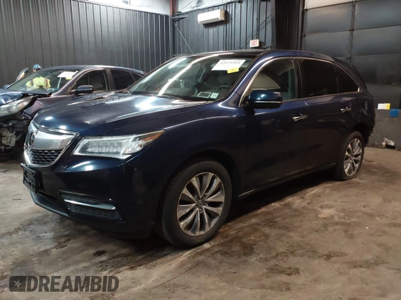 2015 Acura MDX Technology with VIN 5FRYD4H42FB024671, listed as a IAAI auction lot 42473264 with 77,793 mi miles and . Bid and sale history available at DreamBid. Image 18.