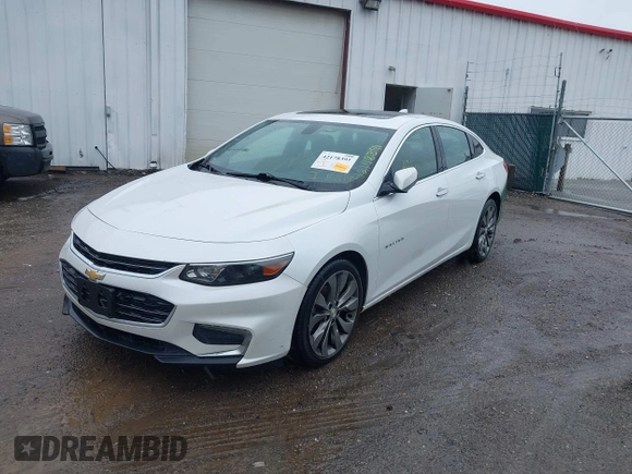 2016 Chevrolet Malibu Premier with VIN 1G1ZH5SX5GF266976, listed as a IAAI auction lot 42178391 with 134,150 mi miles and . Bid and sale history available at DreamBid. Image 2.