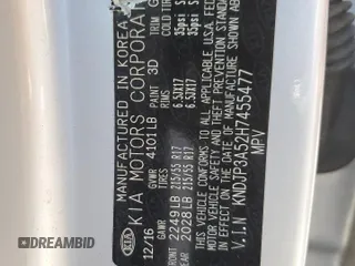 2017 Kia Soul + with VIN KNDJP3A52H7455477, listed as a Copart auction lot 54741705 with 137,417 mi miles and Salvage Title. Bid and sale history available at carsss.com. Image 12.
