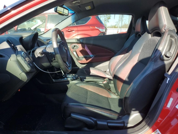 2015 Honda CR-Z EX with VIN JHMZF1D69FS000066, listed as a Copart auction lot 43729855 with 82,893 mi miles and Salvage Title. Bid and sale history available at carsss.com. Image 7.