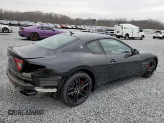 2015 Maserati GranTurismo Sport with VIN ZAM45VLA0F0127582, listed as a Copart auction lot 41279354 with 48,993 mi miles. Bid and sale history available at carsss.com. Image 3.