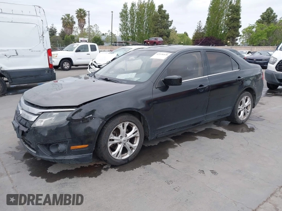 2012 Ford Fusion SE with VIN 3FAHP0HA1CR381248, listed as a IAAI auction lot 42120526 with 233,348 mi miles. Bid and sale history available at carsss.com. Image 2.