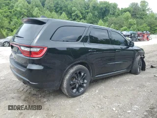 2022 Dodge Durango GT Plus with VIN 1C4RDJDG4NC174300, listed as a Copart auction lot 58557445 with 28,477 mi miles and Salvage title. Bid and sale history available at DreamBid. Image 3.