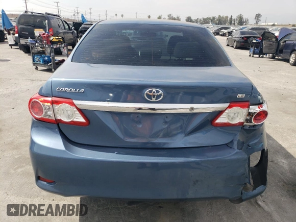 2012 Toyota Corolla L with VIN 5YFBU4EE4CP065890, listed as a Copart auction lot 52754675 with 127,668 mi miles and Salvage Title. Bid and sale history available at carsss.com. Image 6.