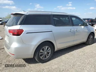2016 Kia Sedona LX with VIN KNDMB5C14G6091911, listed as a Copart auction lot 49027495 with 133,357 mi miles and Salvage Title. Bid and sale history available at carsss.com. Image 3.