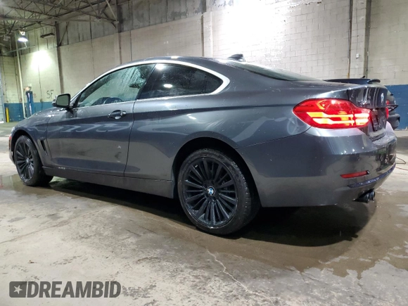 2016 BMW 4 Series 428i xDrive with VIN WBA3N9C52GK249454, listed as a Copart auction lot 42337855 with 81,018 mi miles and Clean Title. Bid and sale history available at carsss.com. Image 2.