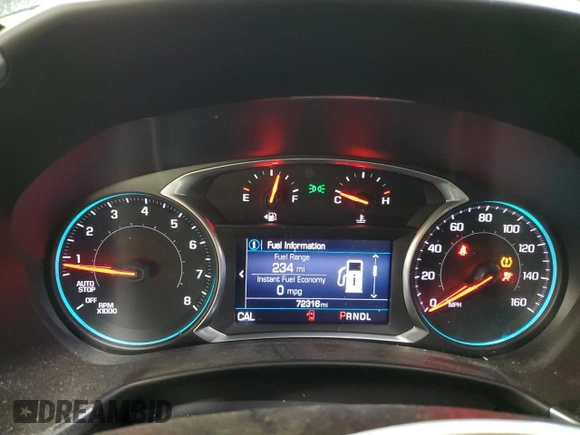 2019 Chevrolet Equinox LT with VIN 2GNAXKEV8K6107931, listed as a Copart auction lot 48914465 with 72,316 mi miles and Salvage Title. Bid and sale history available at carsss.com. Image 9.