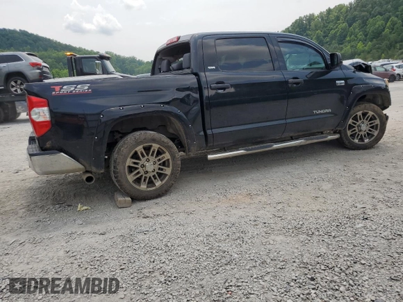 2016 Toyota Tundra 4WD Truck SR5 with VIN 5TFDW5F13GX555393, listed as a Copart auction lot 58777874 with 168,791 mi miles and Salvage Title. Bid and sale history available at carsss.com. Image 3.