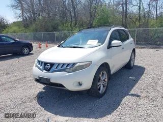 2010 Nissan Murano SL with VIN JN8AZ1MW1AW137112, listed as a IAAI auction lot 42082792 with 140,674 mi miles. Bid and sale history available at carsss.com. Image 2.