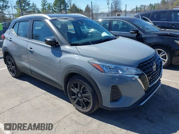 2022 Nissan Kicks SV with VIN 3N1CP5CV0NL528986, listed as a IAAI auction lot 41789926 with 36,829 mi miles. Bid and sale history available at carsss.com. Image 1.