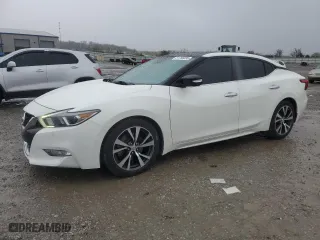 2017 Nissan Maxima Platinum with VIN 1N4AA6APXHC378407, listed as a Copart auction lot 51756035 with 141,873 mi miles and Salvage Title. Bid and sale history available at carsss.com. Image 1.