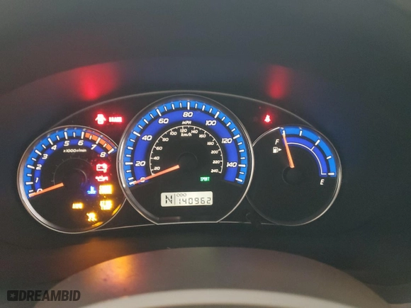 2009 Subaru Forester (Natl) X w/Premium Pkg with VIN JF2SH63659H769582, listed as a Copart auction lot 53797685 with 140,962 mi miles and Clean Title. Bid and sale history available at carsss.com. Image 9.