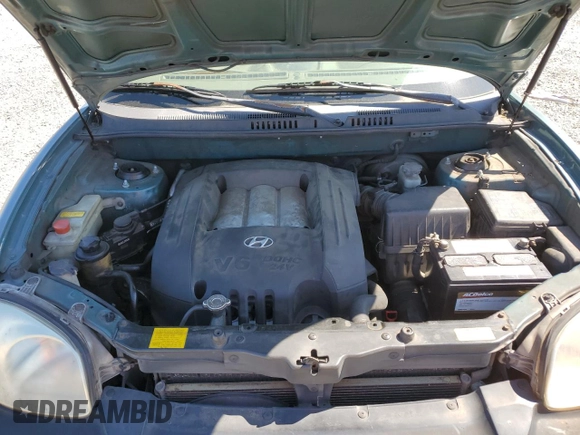 2003 Hyundai Santa Fe GLS z VIN KM8SC13D83U386664, wystawiony jako Copart lot #60544695 z przebiegiem 365 504 mil mil oraz Czysty tytuł • Clean title. Historia ofert i sprzedaży dostępna na DreamBid. Obrazek 12.