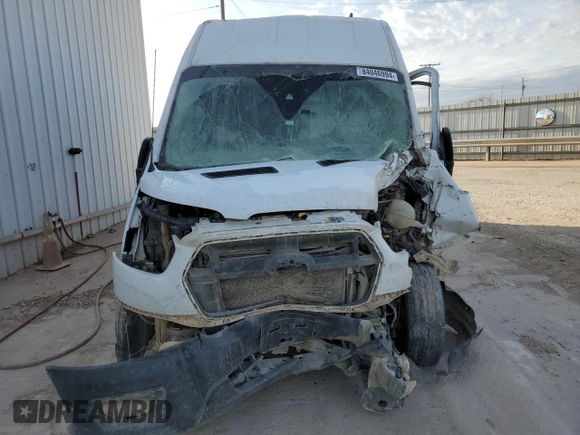 2020 Ford Transit Cargo with VIN 1FTBW3X84LKB32174, listed as a Copart auction lot 84046994 with Not Provided miles and Salvage Title. Bid and sale history available at DreamBid. Image 5.