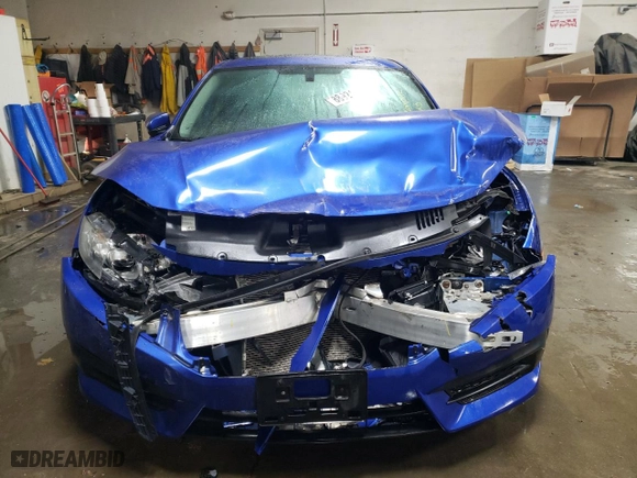 2017 Honda Civic Sedan EX with VIN 19XFC2F79HE081326, listed as a Copart auction lot 42288255 with 53,547 mi miles and Salvage Title. Bid and sale history available at carsss.com. Image 5.