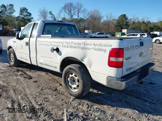 2005 Ford F-150 XL with VIN 1FTPF125X5NA95687, listed as a IAAI auction lot 41737229 with 181,495 mi miles. Bid and sale history available at carsss.com. Image 3.