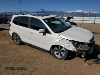 2017 Subaru Forester Premium with VIN JF2SJAGC6HH423434, listed as a Copart auction lot 52952195 with 121,196 mi miles and Salvage Title. Bid and sale history available at carsss.com. Image 4.