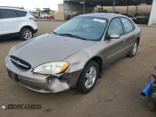 2002 Ford Taurus SEL Deluxe with VIN 1FAHP56S02G131143, listed as a Copart auction lot 82352514 with 157,166 mi miles and Salvage Title. Bid and sale history available at carsss.com. Image 1.