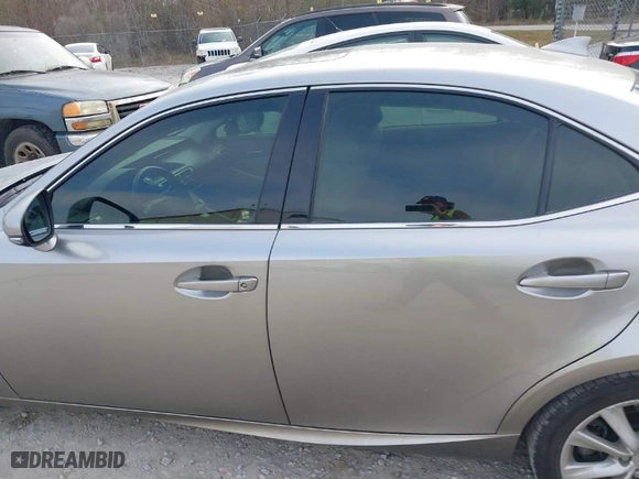 2015 Lexus IS 250 with VIN JTHBF1D22F5070411, listed as a IAAI auction lot 41527819 with 72,895 mi miles. Bid and sale history available at carsss.com. Image 14.