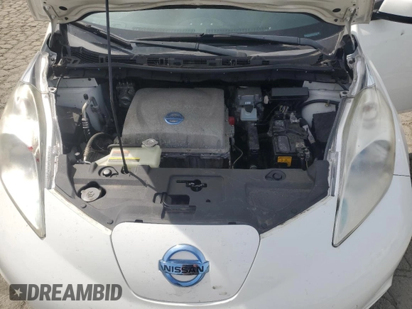 2013 Nissan LEAF SL with VIN 1N4AZ0CP7DC417158, listed as a Copart auction lot 52083325 with 60,595 mi miles and Clean title. Bid and sale history available at DreamBid. Image 11.