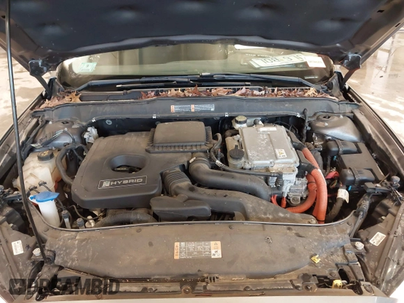 2014 Ford Fusion SE Hybrid with VIN 3FA6P0LU5ER310629, listed as a IAAI auction lot 41941852 with 53,739 mi miles. Bid and sale history available at carsss.com. Image 10.