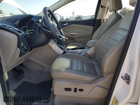 2013 Ford Escape SEL with VIN 1FMCU9H91DUC35459, listed as a Copart auction lot 55277545 with 130,081 mi miles and Salvage Title. Bid and sale history available at DreamBid. Image 7.