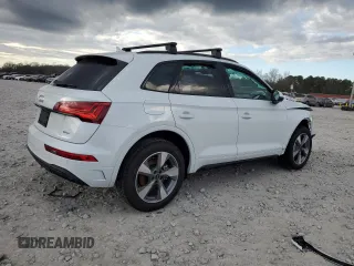 2024 Audi Q5 Premium Plus z VIN WA1BBAFY8R2131498, wystawiony jako Copart lot #44317935 z przebiegiem Nie podano mil oraz Szkoda całkowita • Salvage title. Historia ofert i sprzedaży dostępna na DreamBid. Obrazek 3.