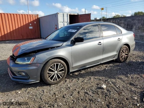 2018 Volkswagen Jetta 1.4T SE with VIN 3VWDB7AJ5JM219141, listed as a Copart auction lot 43460775 with 64,922 mi miles and Salvage Title. Bid and sale history available at carsss.com. Image 1.