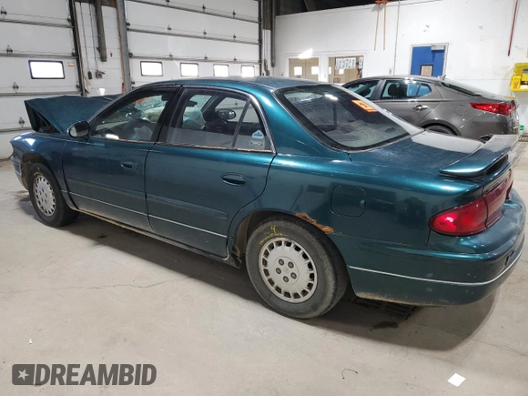 1997 Buick Regal LS with VIN 2G4WB52K0V1442719, listed as a Copart auction lot 80218054 with 0 mi miles and Salvage Title. Bid and sale history available at carsss.com. Image 2.